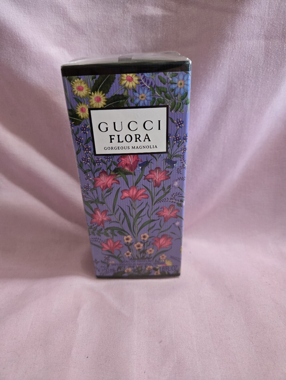Gucci Flora Gorgeous Magnolia Purple Floral Box NEW
